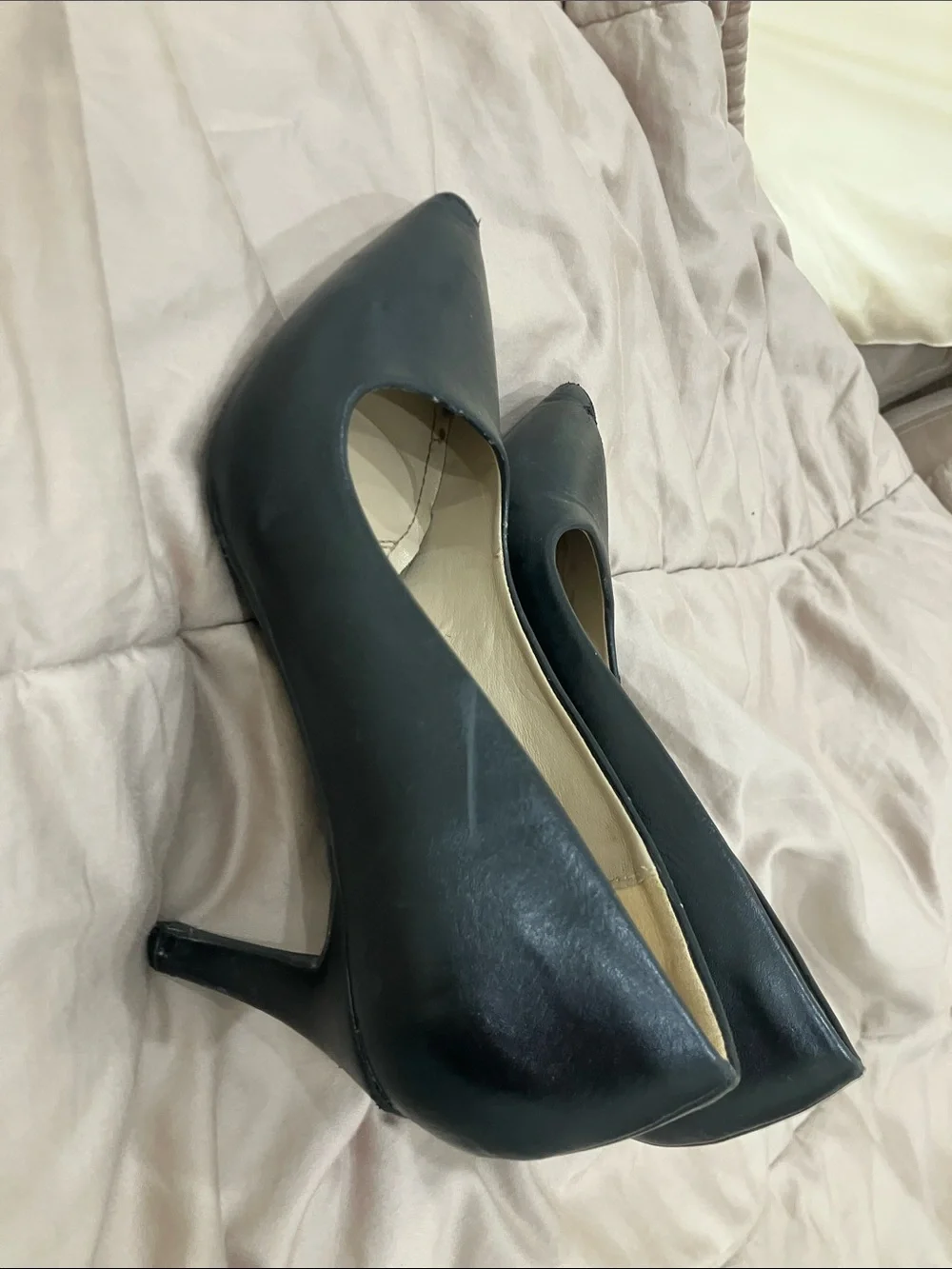 Classic Pointed Toe Women's Heels in Black